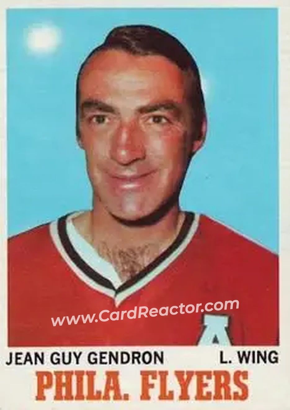 Front of Jean-Guy Gendron
