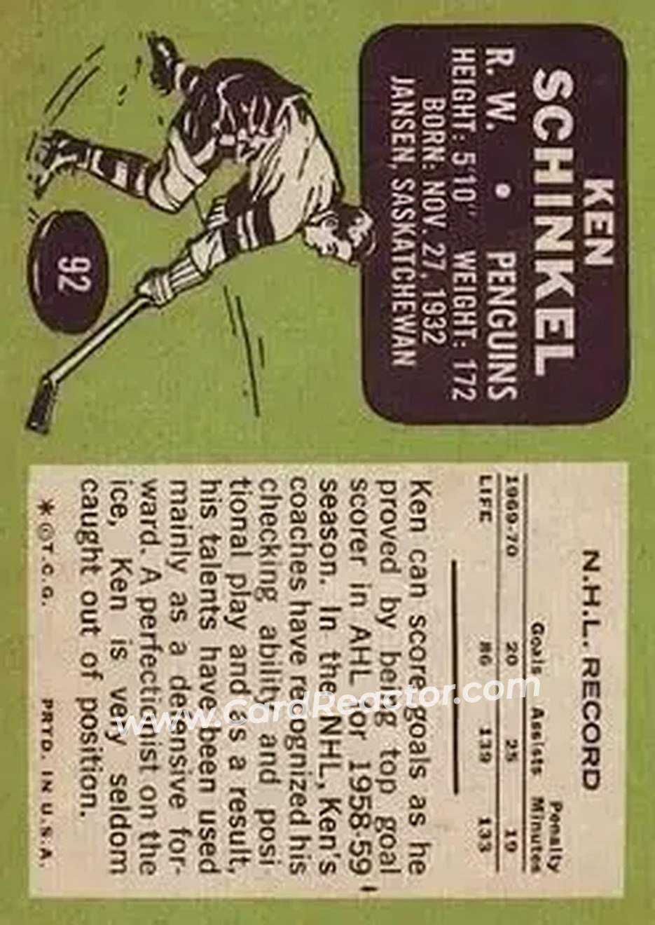 Back of Ken Schinkel