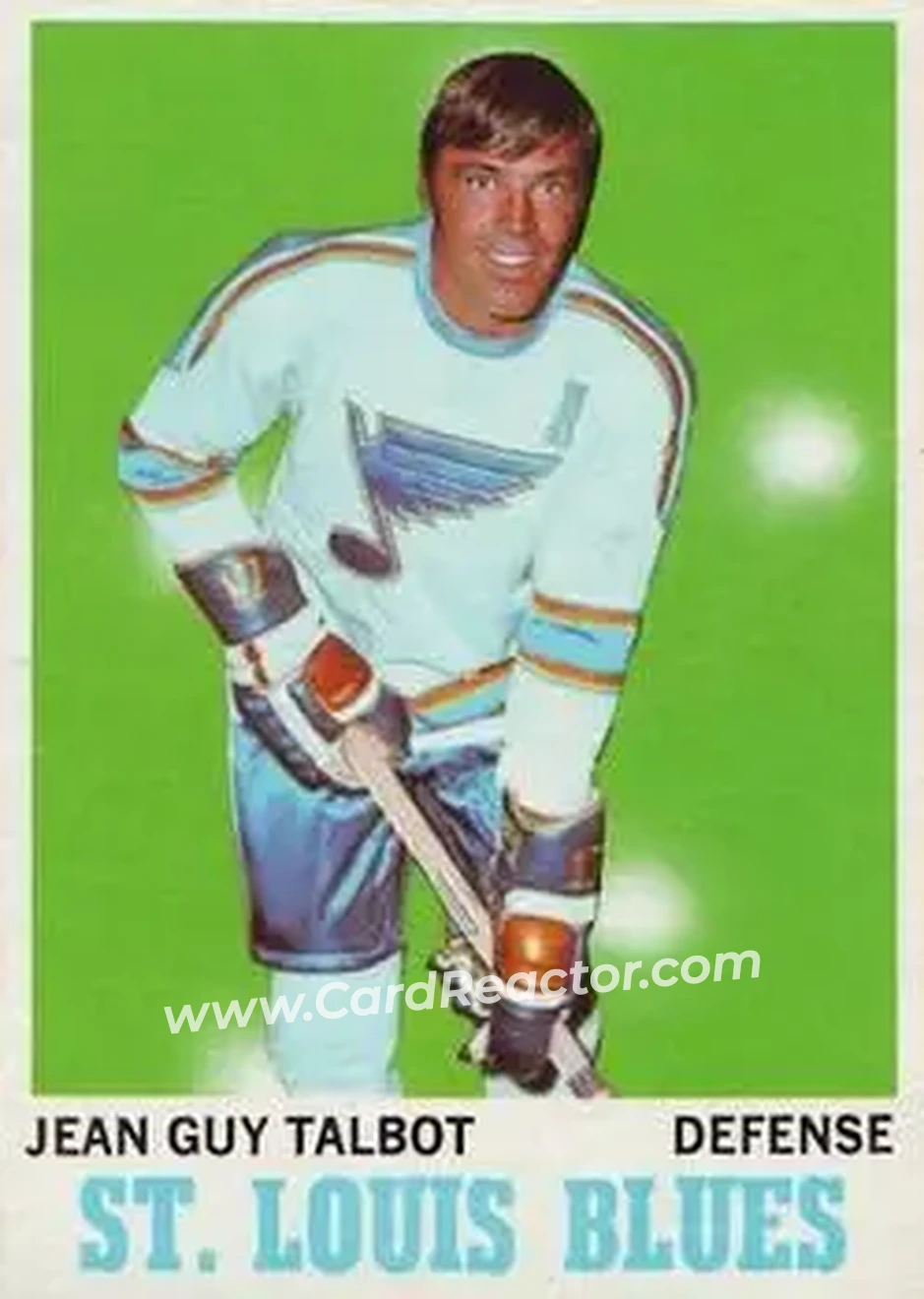 Front of Jean-Guy Talbot