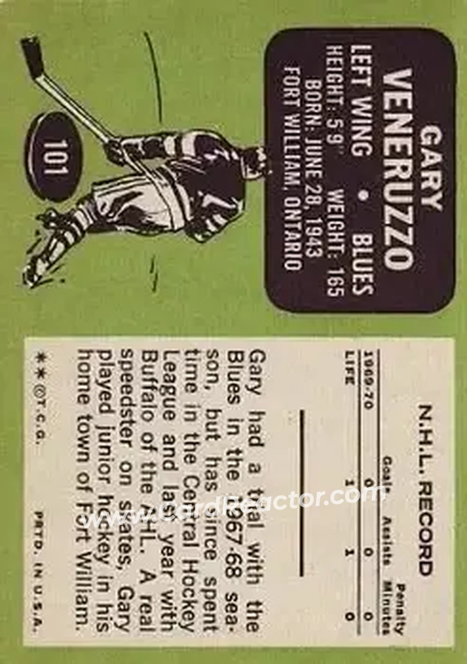 Back of Gary Veneruzzo