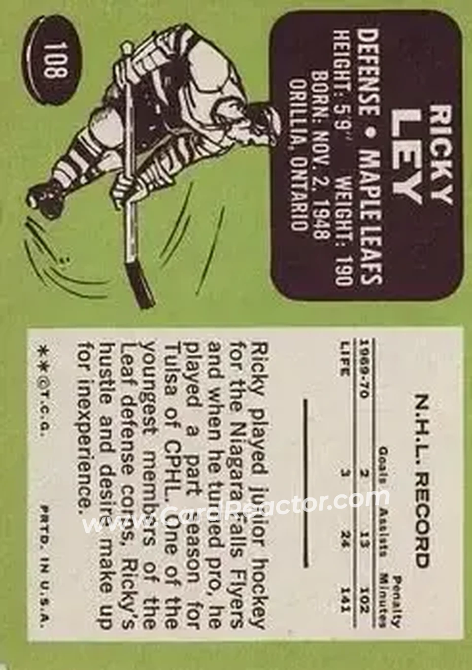 Back of Rick Ley