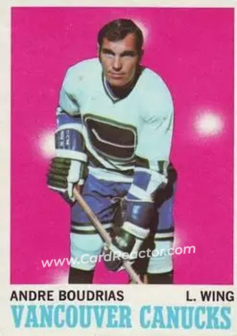 Front of Andre Boudrias