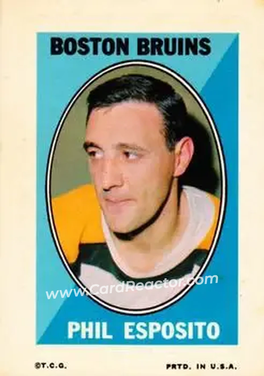 Front of Phil Esposito