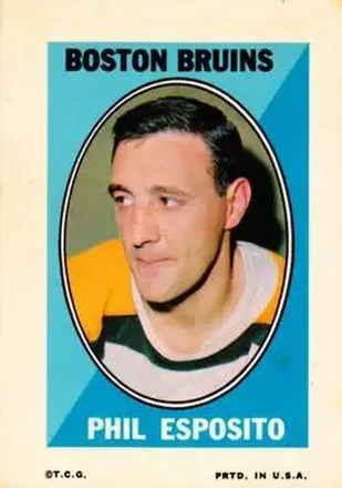 1970-71 Topps #NNO Sticker Stamps Phil Esposito