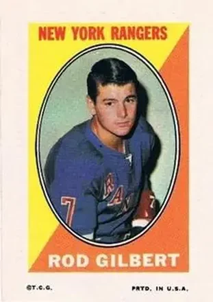 1970-71 Topps #NNO Sticker Stamps Rod Gilbert