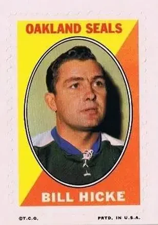1970-71 Topps #NNO Sticker Stamps Bill Hicke