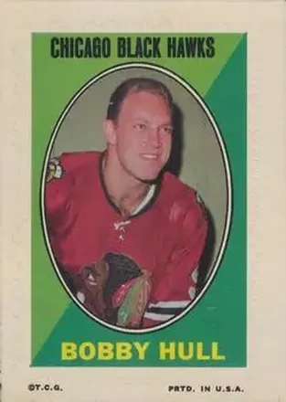 1970-71 Topps #NNO Sticker Stamps Bobby Hull