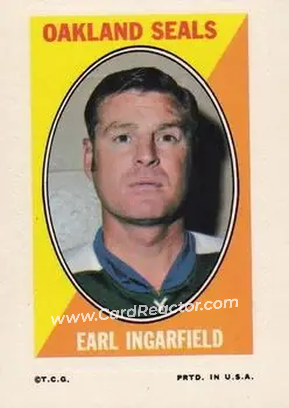 Front of Earl Ingarfield