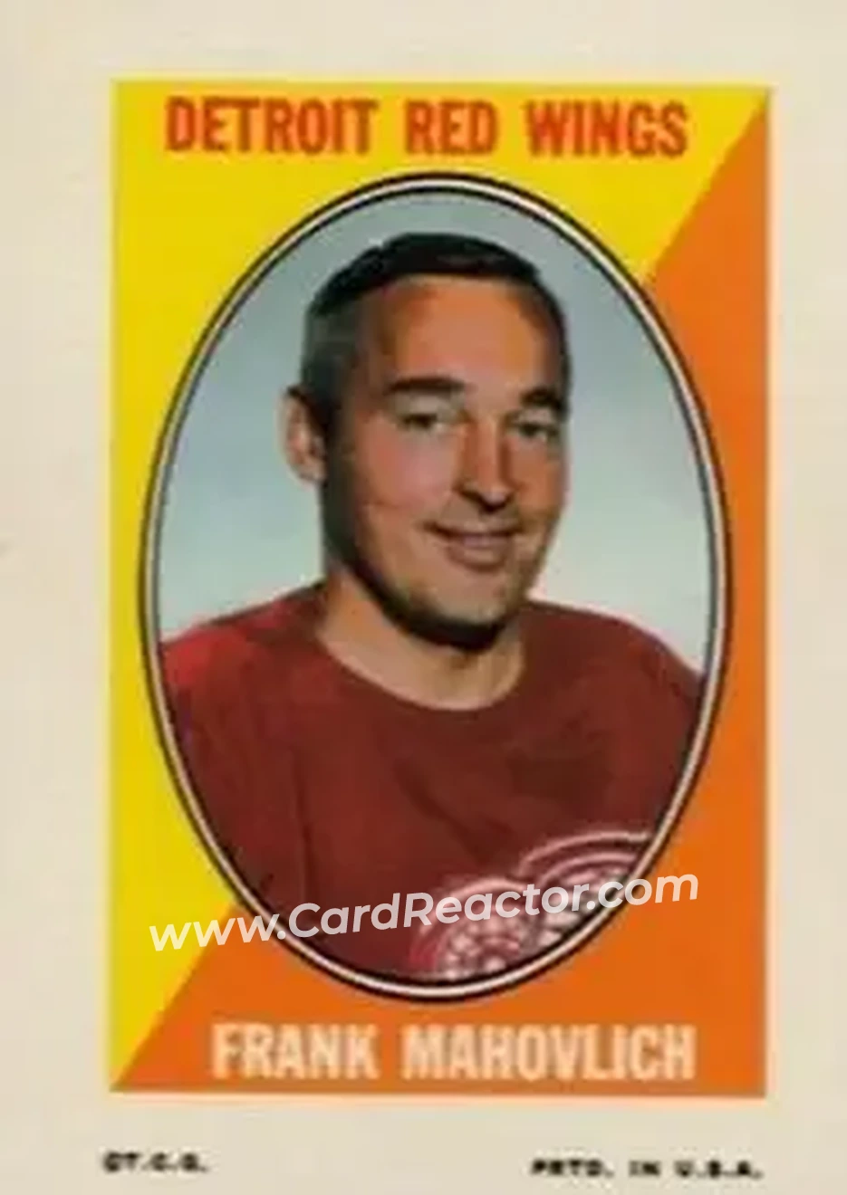 Front of Frank Mahovlich