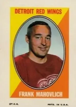 1970-71 Topps #NNO Sticker Stamps Frank Mahovlich