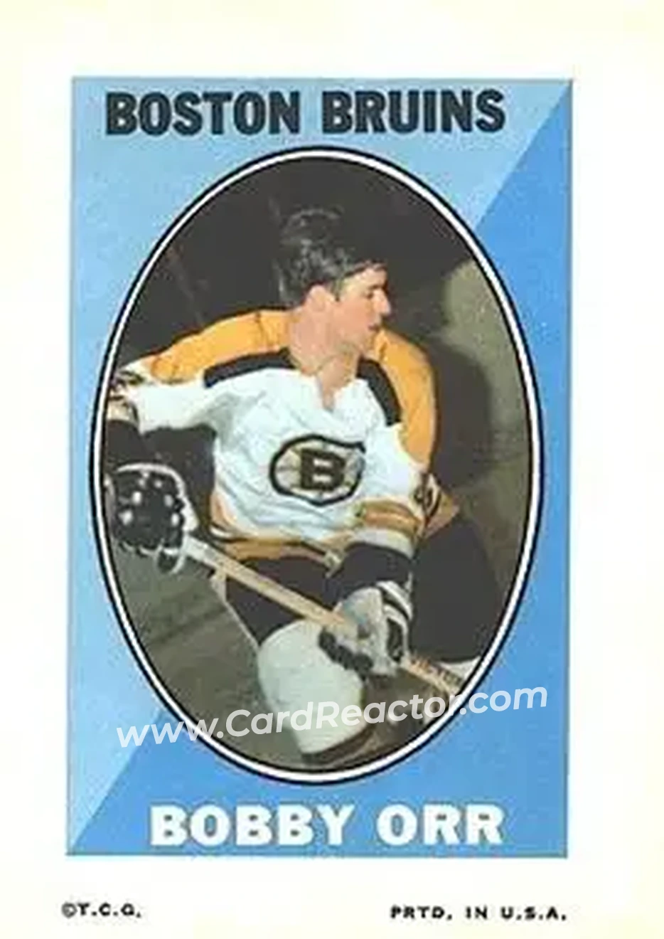 Front of Bobby Orr