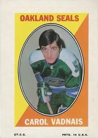 1970-71 Topps #NNO Sticker Stamps Carol Vadnais