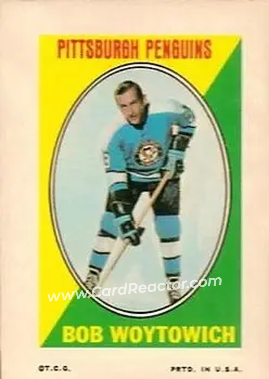 Front of Bob Woytowich