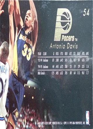 Tył: Antonio Davis