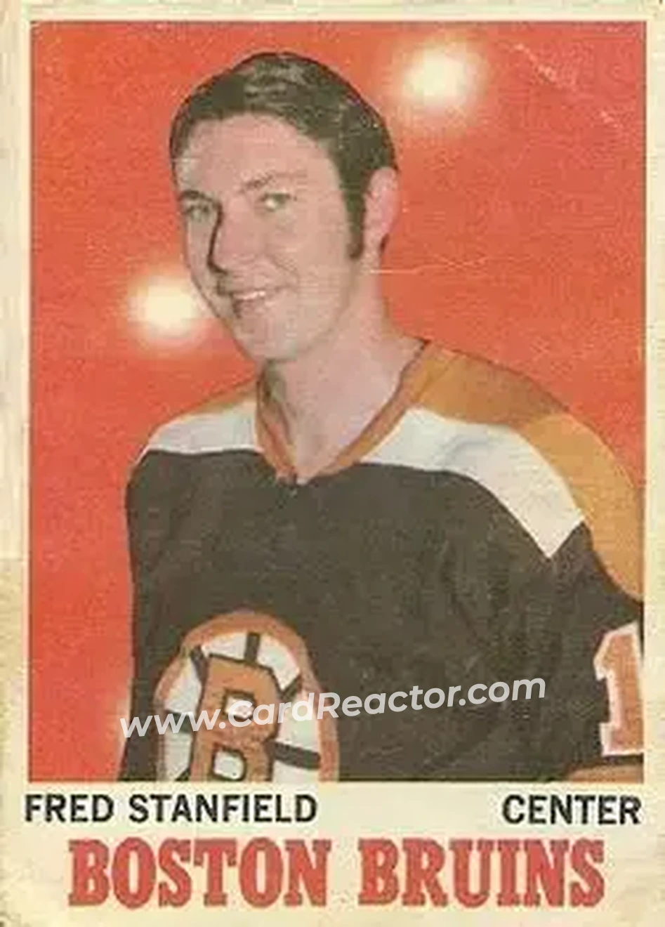 Front of Fred Stanfield