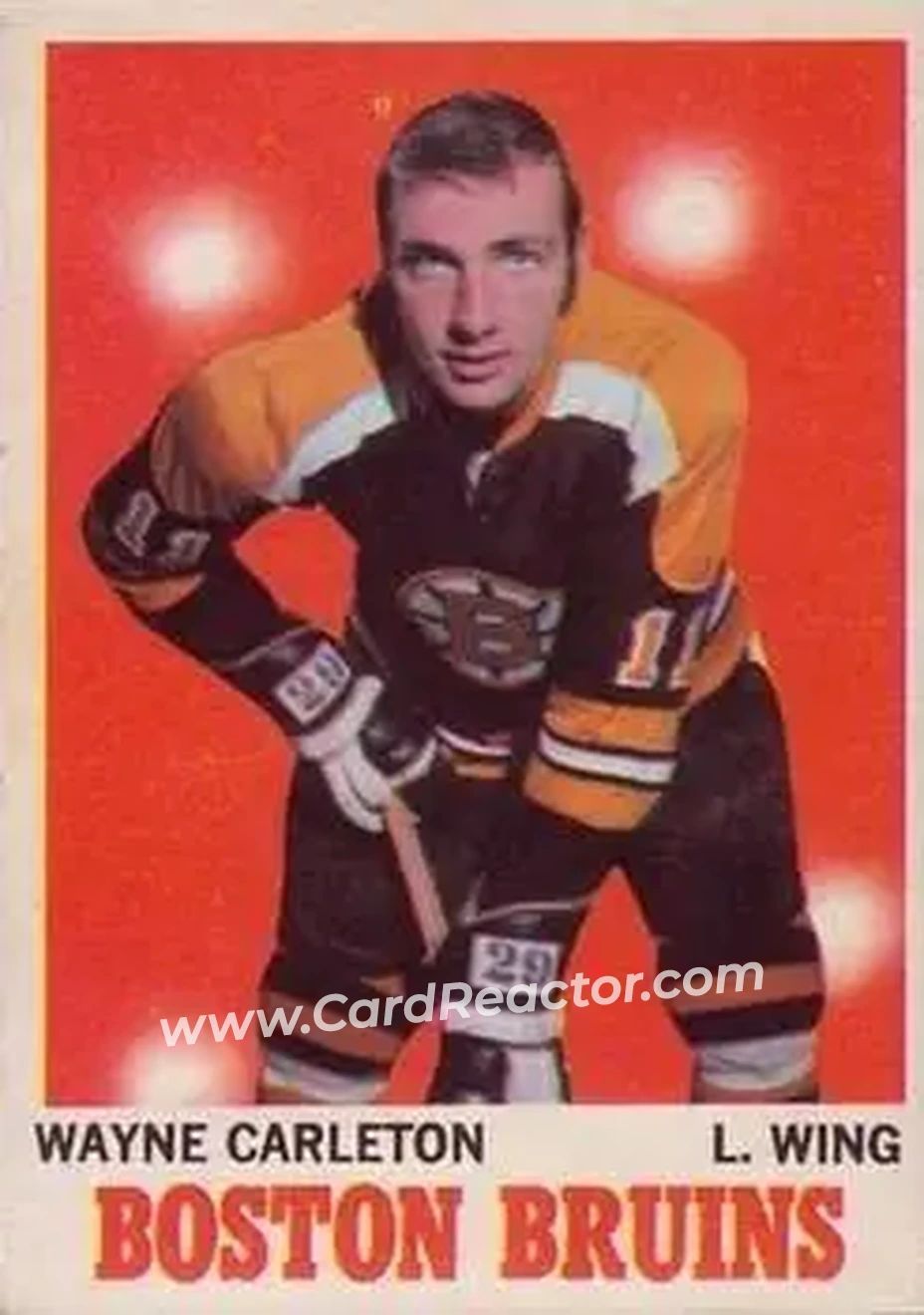 Front of Wayne Carleton