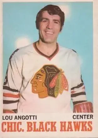 1970-71 O-Pee-Chee #12 Lou Angotti