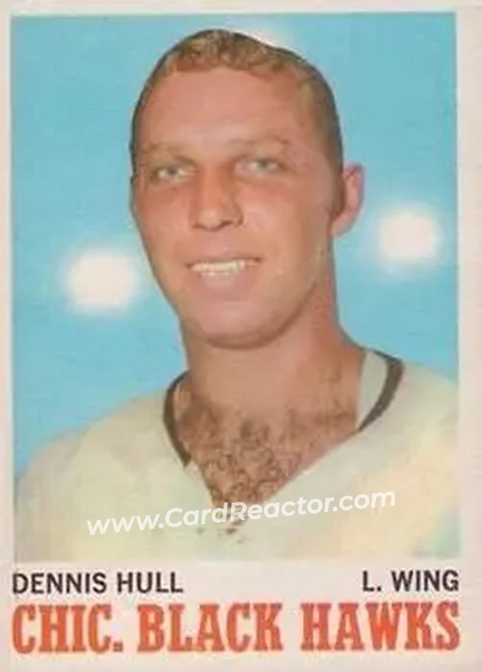 Front of Dennis Hull