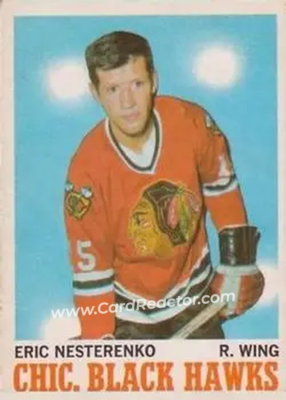 Front of Eric Nesterenko