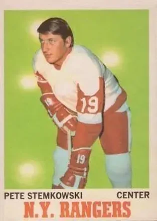 1970-71 O-Pee-Chee #25 Pete Stemkowski