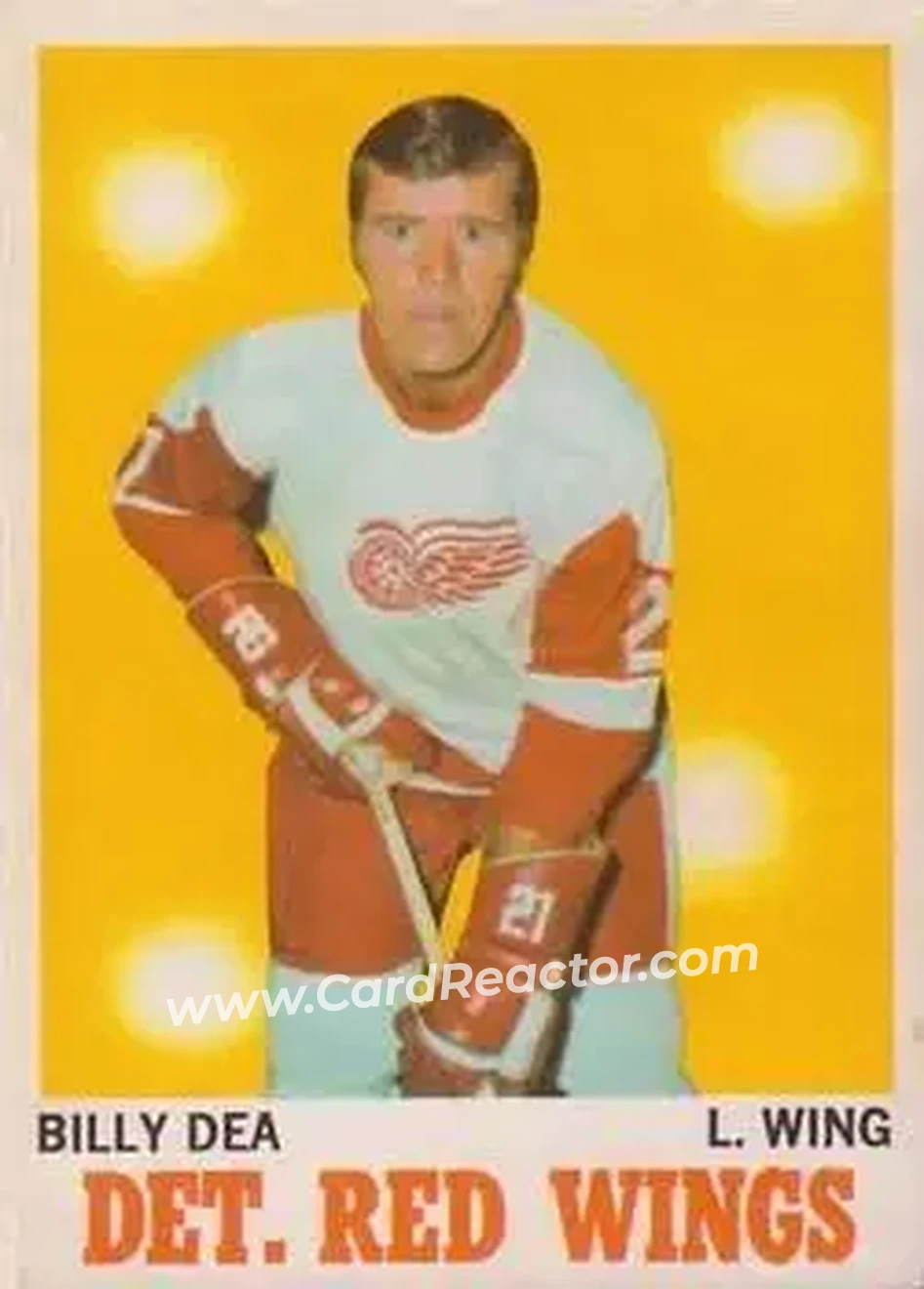 Front of Billy Dea