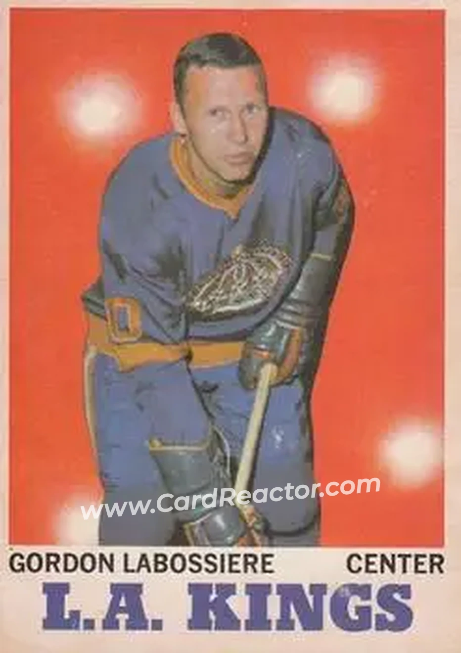 Front of Gordon Labossiere
