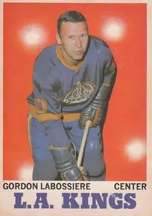 1970-71 O-Pee-Chee #38 Gordon Labossiere