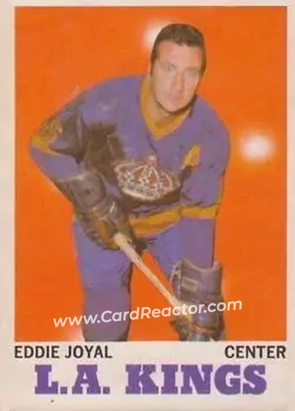 Front of Eddie Joyal