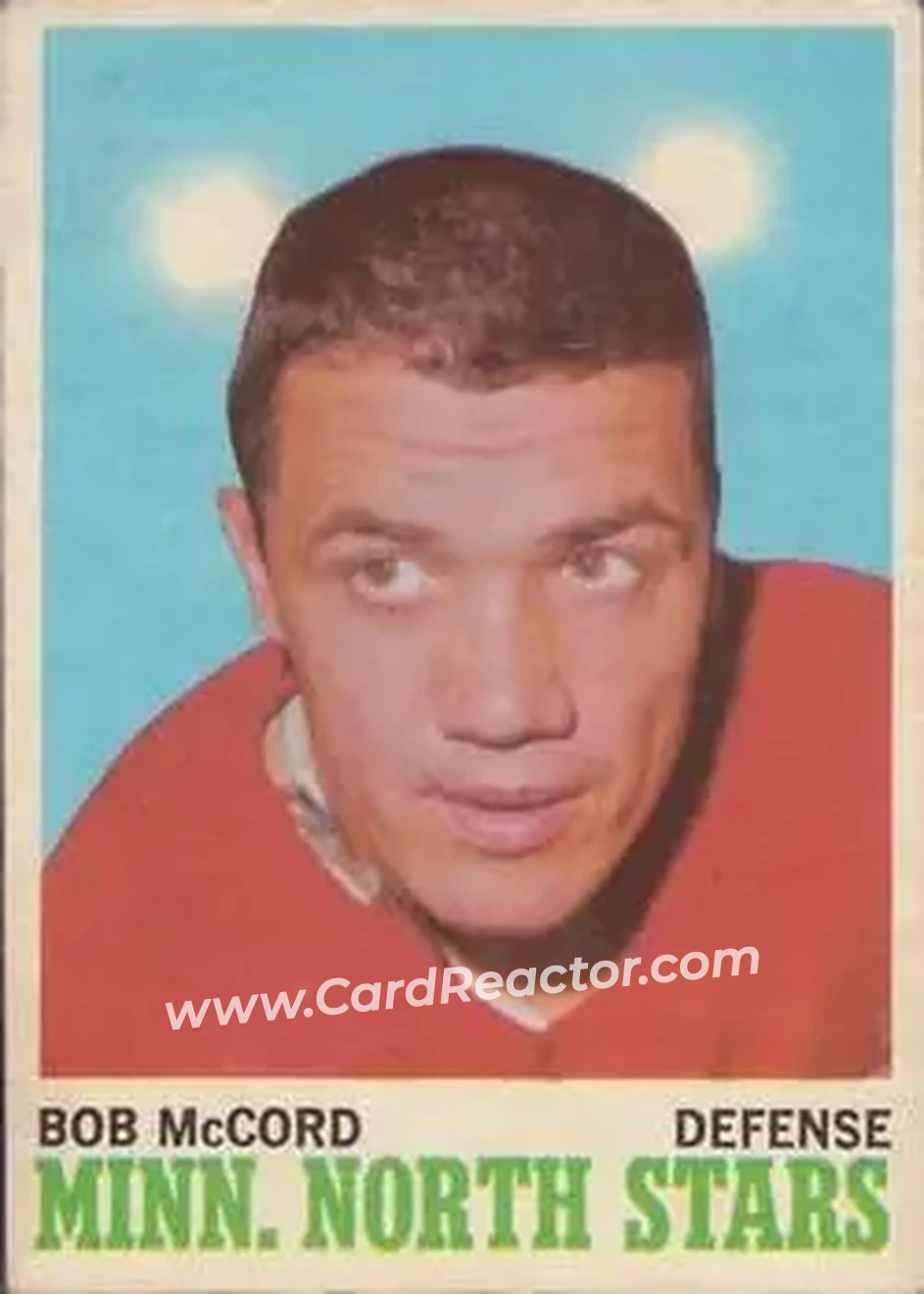 Front of Bob McCord