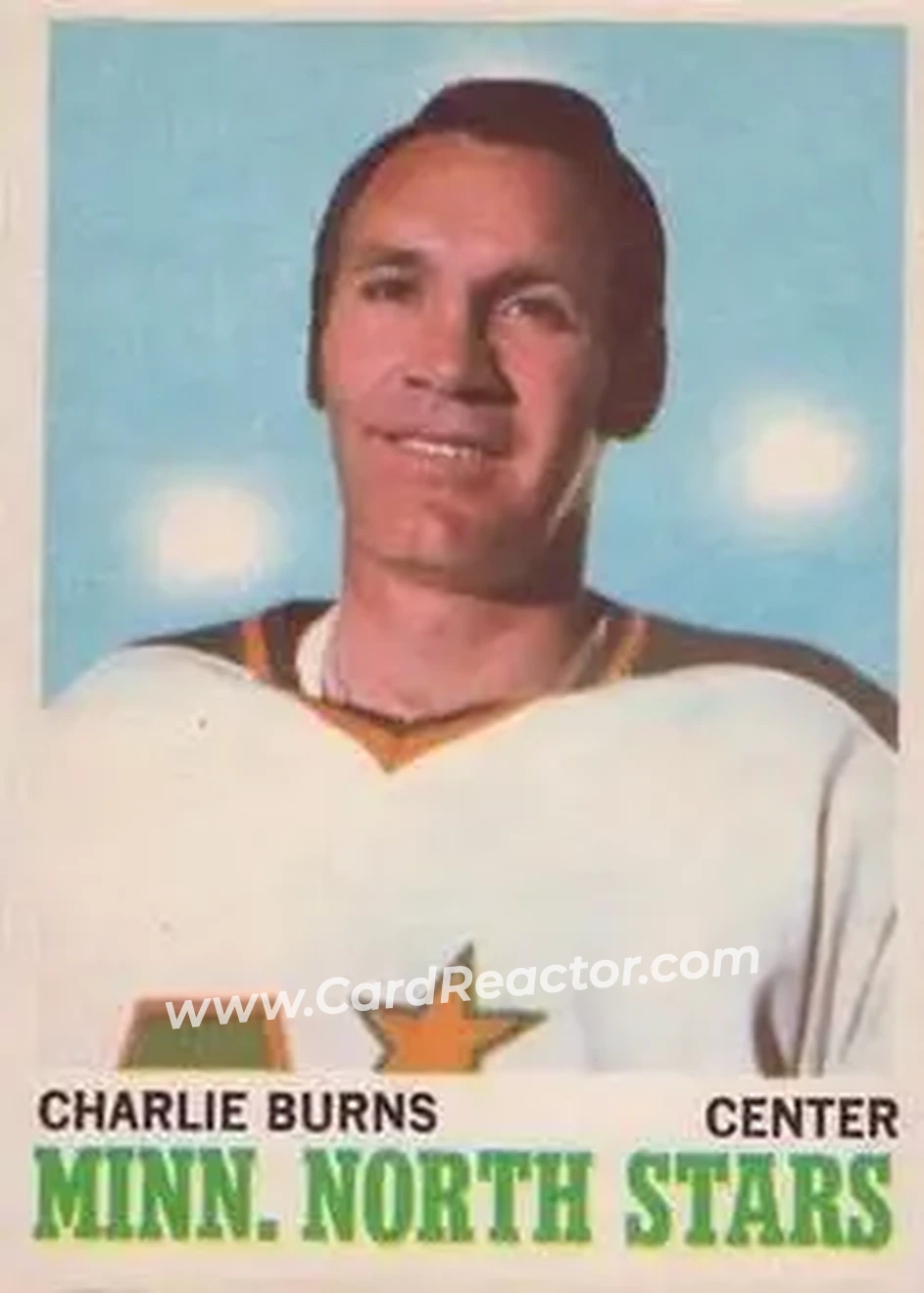 Front of Charlie Burns