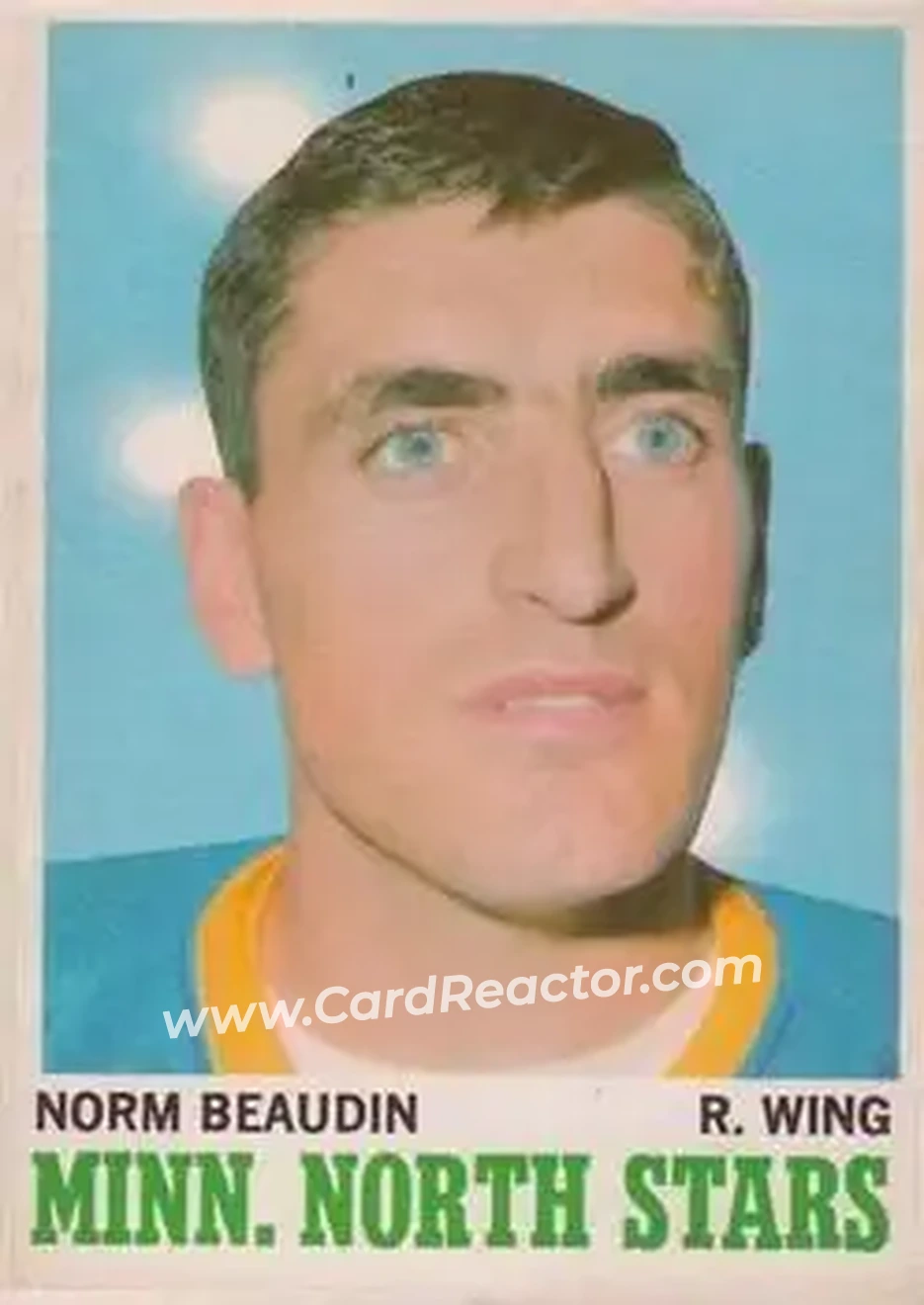 Front of Norm Beaudin