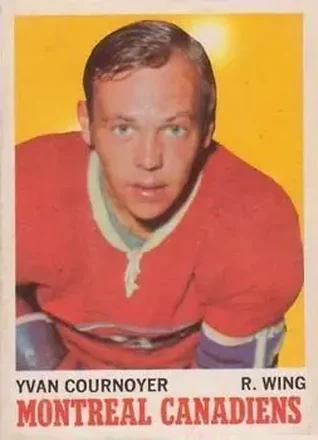 1970-71 O-Pee-Chee #50 Yvan Cournoyer