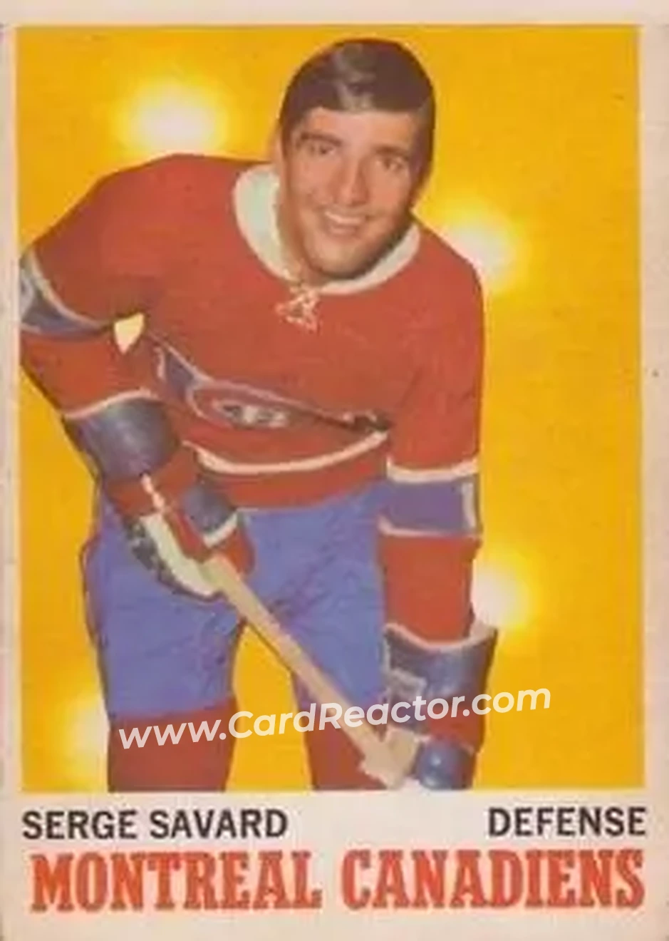 Front of Serge Savard