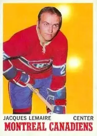 1970-71 O-Pee-Chee #57 Jacques Lemaire