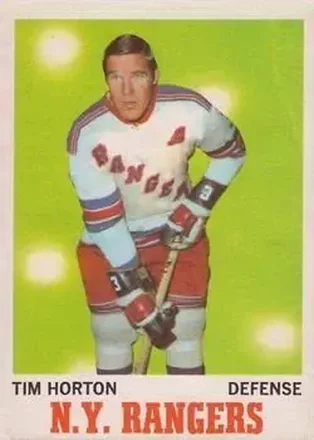 1970-71 O-Pee-Chee #59 Tim Horton