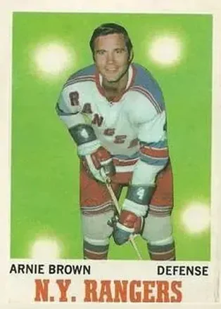 1970-71 O-Pee-Chee #66 Arnie Brown