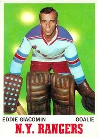 1970-71 O-Pee-Chee #68 Eddie Giacomin