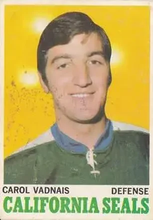 1970-71 O-Pee-Chee #70 Carol Vadnais