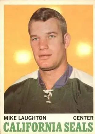 1970-71 O-Pee-Chee #74 Mike Laughton