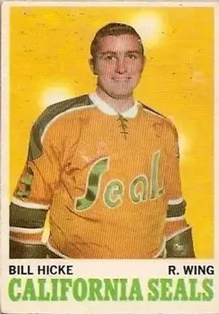 1970-71 O-Pee-Chee #76 Bill Hicke