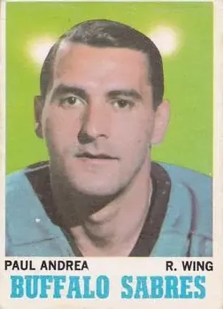 1970-71 O-Pee-Chee #77 Paul Andrea