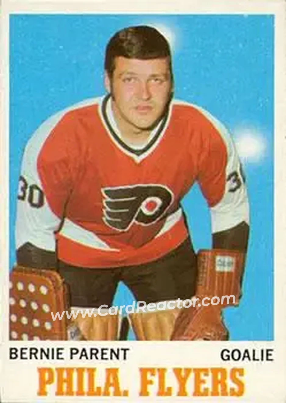 Front of Bernie Parent