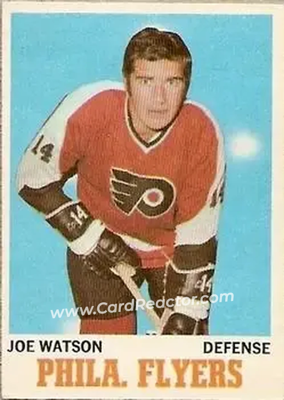 Front of Joe Watson