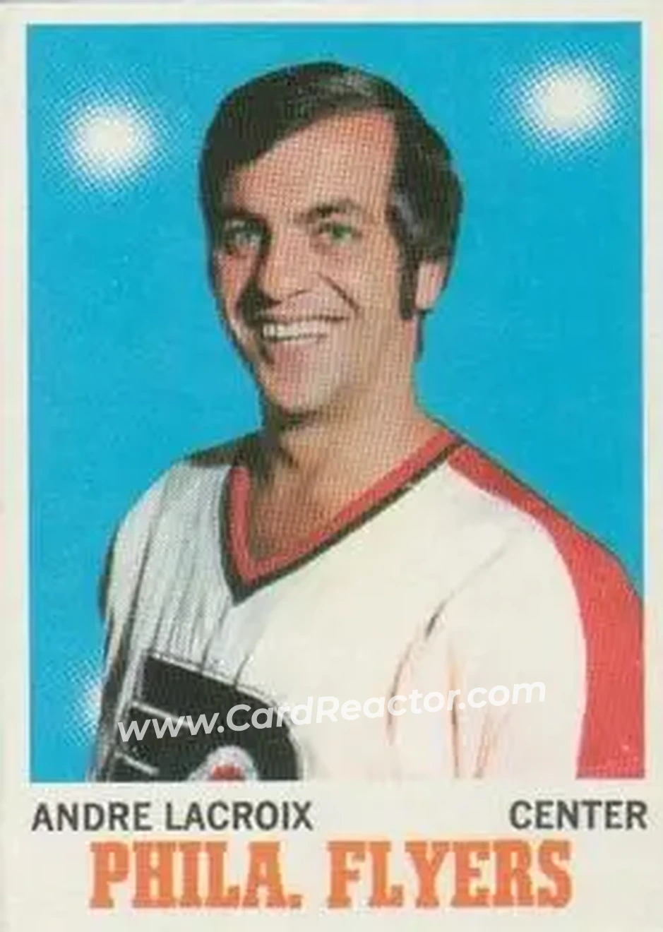 Front of Andre Lacroix