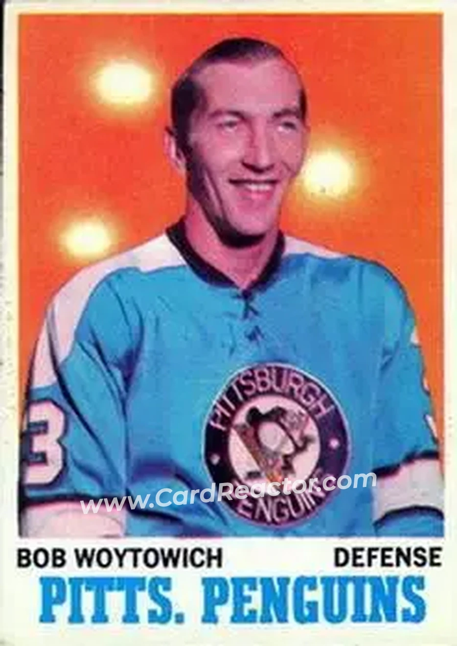 Front of Bob Woytowich