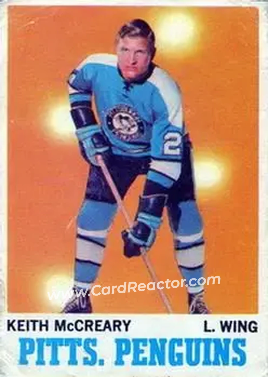 Front of Keith McCreary