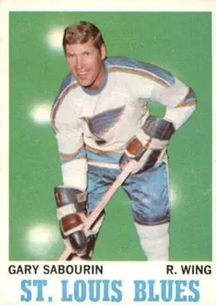 1970-71 O-Pee-Chee #96 Gary Sabourin