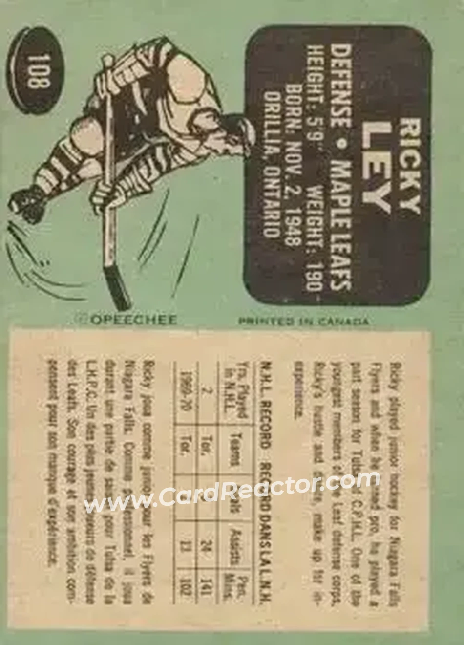 Back of Rick Ley