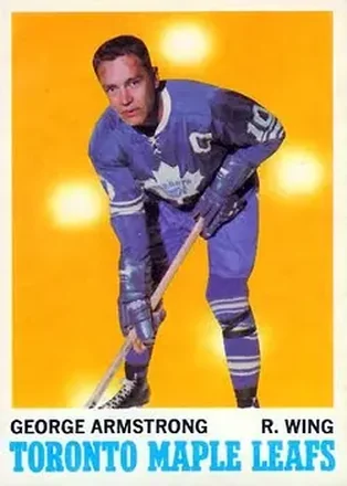 1970-71 O-Pee-Chee #113 George Armstrong