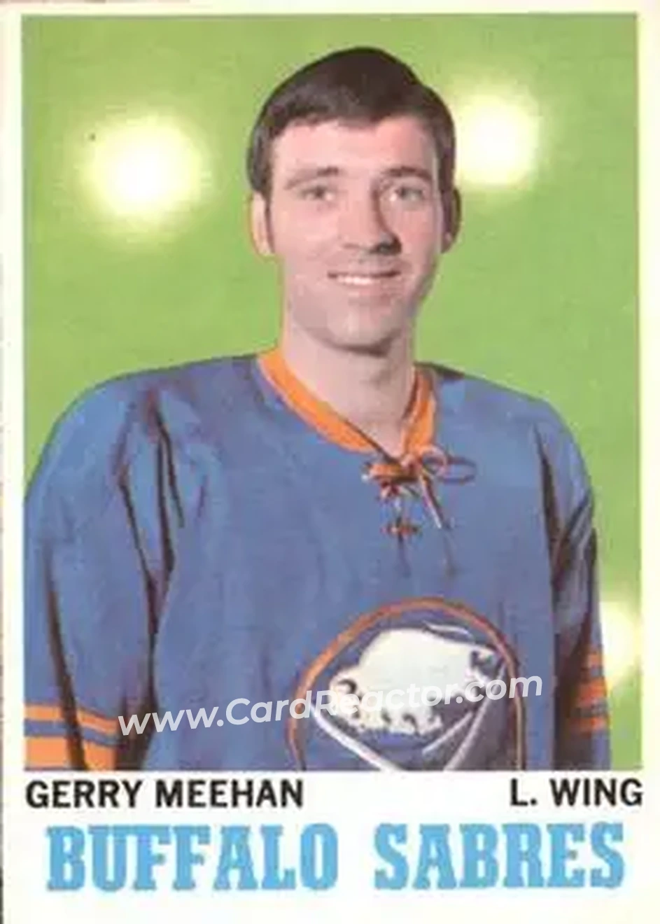Front of Gerry Meehan